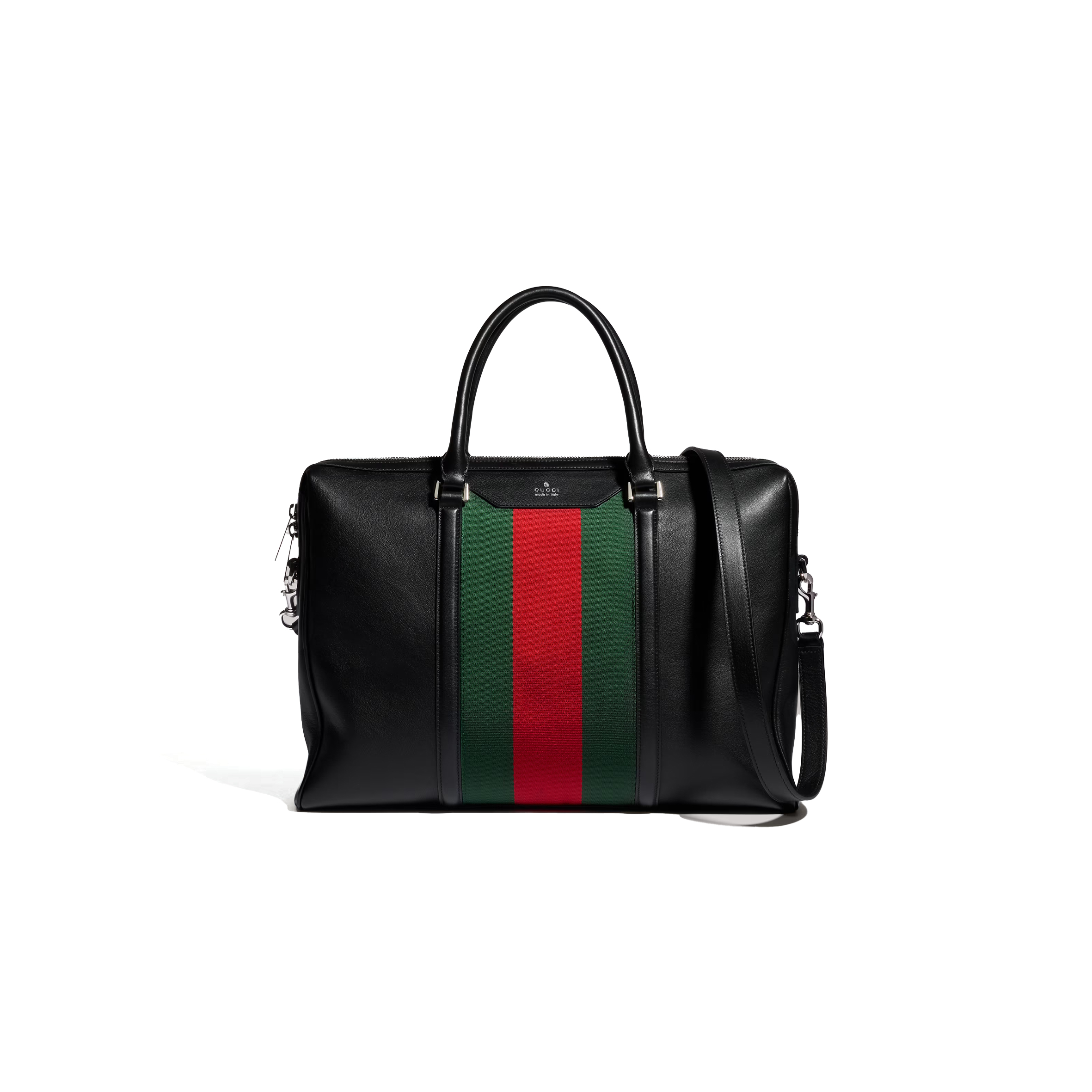 GUCCI MEGA WEB TRADEMARK MEDIUM BRIEFCASE ‎A0007X (31*28*7cm)